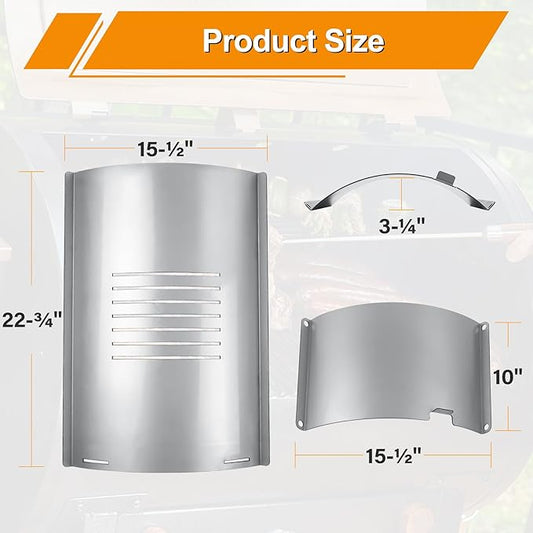 Flame Broiler Kit for Pit Boss 700 Series Pellet Grills with Slide Cover and Bottom, Grill Replacement Parts for Pit Boss Classic(PB700FBW2), PB700FB, PB700S, PB700SC, PB700D, Rancher(PB700R1)