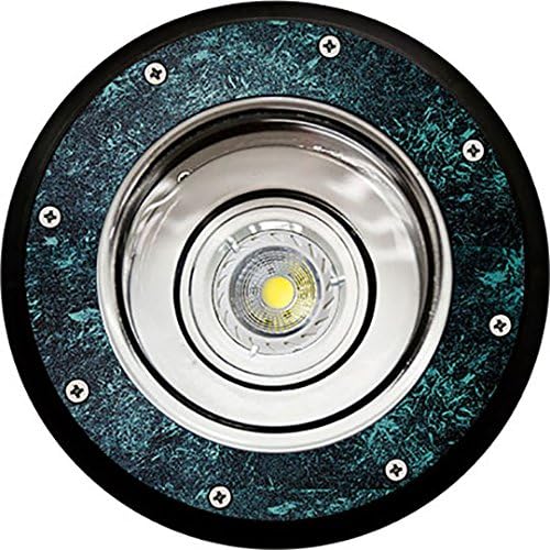 DABMAR LIGHTING LV306-LED9-RGBW-VG Well Light W/O Grill W/SLV 9W RGBW LED PAR36 12V, Verde Green