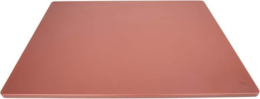 Thirteen Chefs Extra Large 24 x 18 Brown Cutting Board - 1/2" Thick HDPE Plastic for Cooked Meat, NSF Professional Grade for Restaurant Kitchens