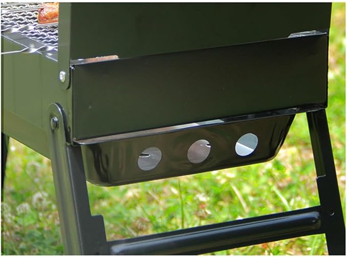 Outdoor Smokeless Barbecue Grill Rack For Home Folding Multifunctional Charcoal Stove