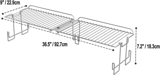 onlyfire Griddle Warming Rack for 36" Griddles, BBQ Cooking Griddle Accessories, Keep Foods Warm and Create Extra Cooking Space