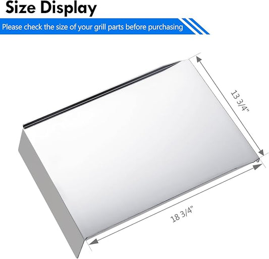 KIT0565 Drip Tray Replacement Parts for Traeger Silverton 620 Drip Pan TFS62GVF TFS62G grill Grease Tray Drip Plate Silverton TFS62G Grease Pan KIT0565-AMP Pellet Smoker Accessories