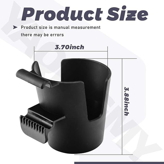BAC707 Cup Holder Grill Accessory Compatible with Any Tra-Eger P-A L Grill, Fits Standard Plastic Cups and 12oz Cans and Bottles