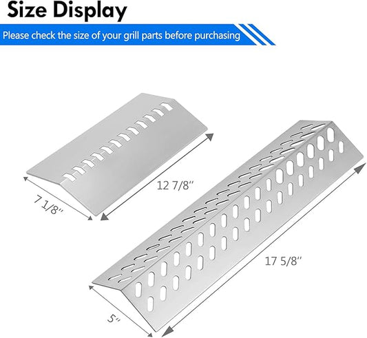 Built in 4 Burner 30 Inch Grill Replacement Parts for Bull Angus Cal Flame Lion Angus Outlaw 47629 47628 26038 26039 Drop in Grill 16631 Flame Tamer Flavor Bars 16521 Heat Plate Shields