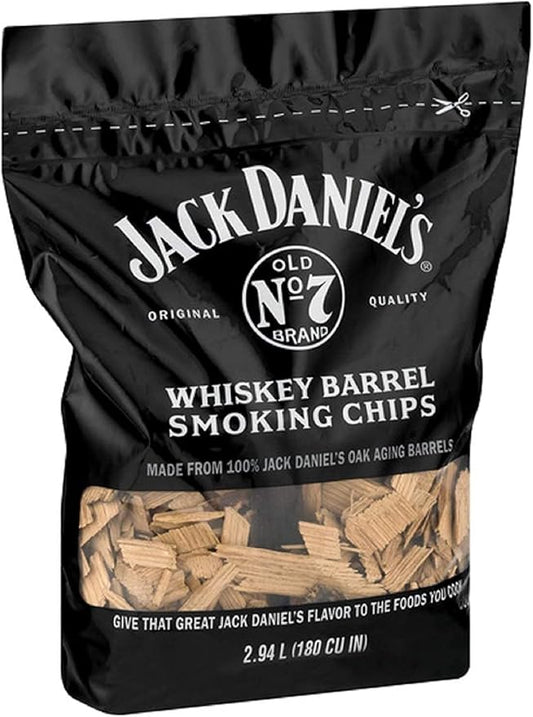 Jack Daniel's 01749 BBQ Smoking Chips, 1 pack, Black