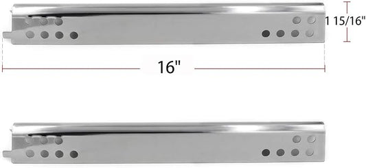 Hongso Replacement Parts for Charbroil 4 Burner Grill 463446015, 466446015, 463446016, 463446017, 463447018 Models, Propane Burners,Heat Plates and Adjustable Crossover Tubes