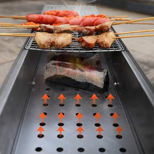 Oven Household Charcoal Barbecue Grill Full Set of Outdoor Barbecue Racks Outdoor Carbon Grill Grills appliances