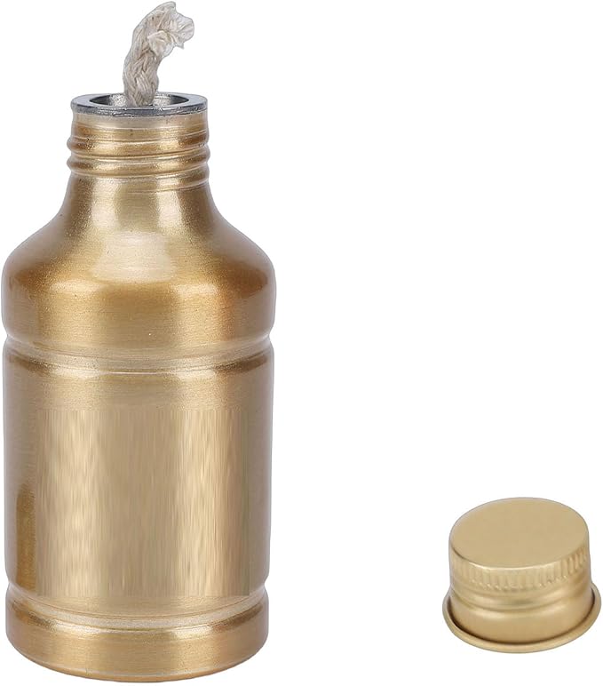 Portable Aluminum Alloy Alcohol Burner Lamp for Outdoor Activities 100ml Capacity