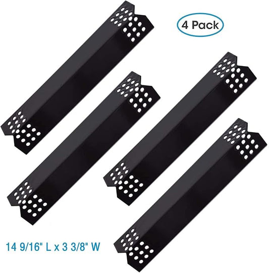 Replacement Parts for Nexgrill 720-0830H, 720-0783E, Ken more 720-0830A, 122.33492410 Grills, 4 Pack Replacement Grill Burner Tubes, Grill Heat Plate Shields and Grill Igniters for BHG 720-0783H Grill