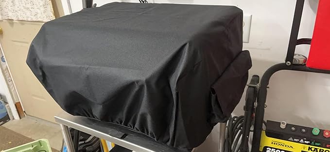 Portable Grill Cover, Ranger Cover for Traeger Grill BAC475 Scout and Range Grill Cover, Blackstone 17" Griddle w/Hood, 21" x 19.5" x 12", Heavy Duty Waterproof Barbecue Grill Cover, Black