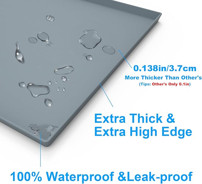 22" Silicone Mat for Blackstone Griddle Top, 100% Silicone Protective Mat Cover for Blackstone Grill