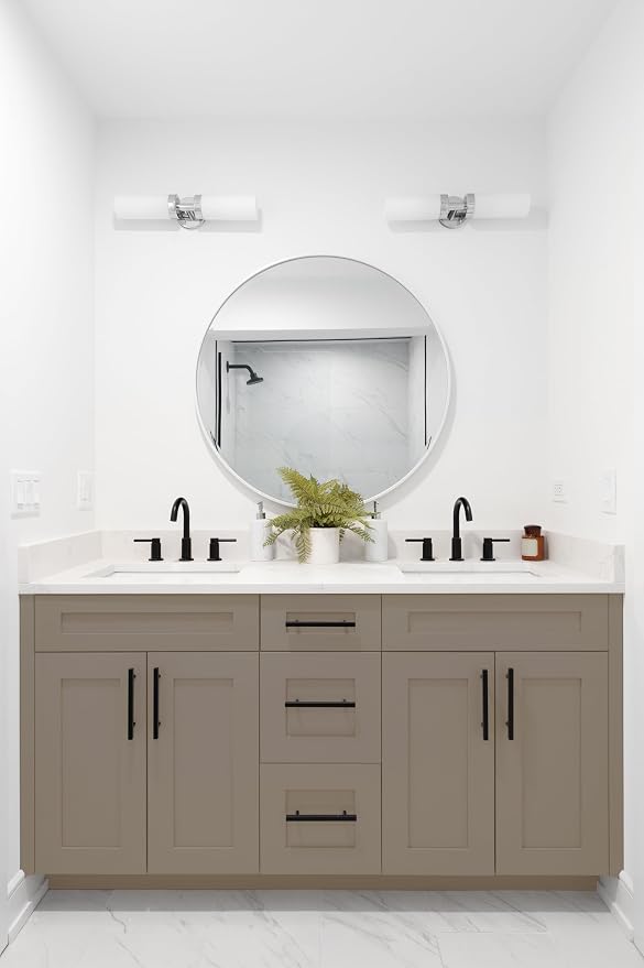 Beyond Paint All-in-One Refinishing Paint, No Sanding, Matte Finish for Cabinets, Countertops, Furniture and Doors, 1 Pint, Pebble