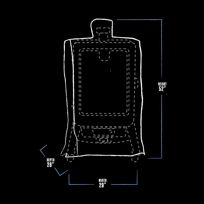 Pit Boss Grills Deluxe and Pro Series Pellet Grill Cover Bundle with 5-Series Vertical Smoker Cover