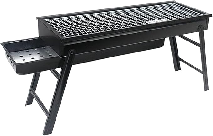 Charcoal Grills Outdoor Portable Folding BBQ Grill Home Charcoal Grill Stove Camping BBQ Barbecue Shelf Mini Charcoal Stove