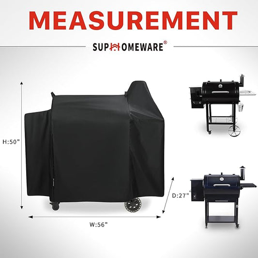 Suphomeware Grill Cover for Pit Boss Pellet Grills, Heavy Duty Cover 820 Deluxe Pro Series, Pit Boss Pellet Smoker Covers