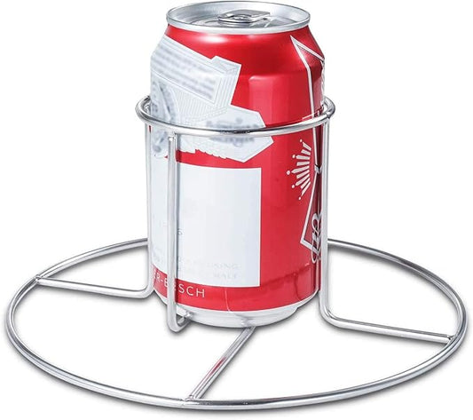 Beer Can Chicken Holder -2 pcs for Grill Oven Smoker Sturdy Stainless Steel Beer Butt Chicken Holder for Whole Chicken Roaster Easy to Use and Clean Chicken Rack for Tender and Juicy Chicken Turkey