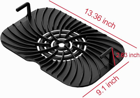 Replacement Grill Grate for Ninja Foodi FG551,Accessories for Ninja Foodi Smart XL 6-in-1 Indoor Grill,Non-stick Griddle Pan Replacement Parts