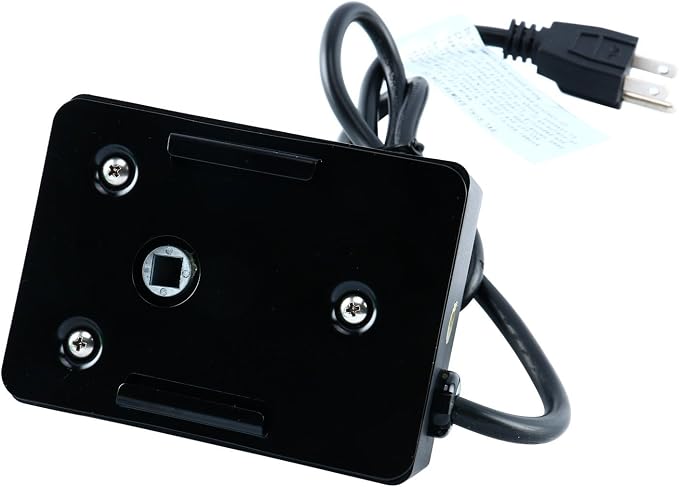 Homend Universal Grill Electric Replacement Rotisserie Motor 120 volt 4 Watt On/Off Switch, Black (Black)