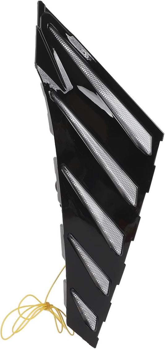 Front Bumper Grille LED DRL Lamp 3 Color Daytime Running Light Replacement for 2020‑2021