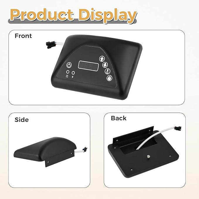 9907160014 Digital Control Panel Replacement for Masterbuilt | Compatible with MB20071317, 20071117, 21071218, 20071217, 20072318 Electric Digital Smoker