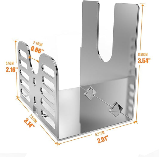 Onlyfire Universal Barbecue Grill Stainless Steel Rotisserie Motor Bracket