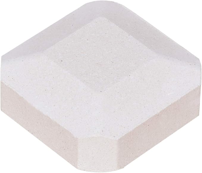 GasSaf Gas Grill Ceramic Briquettes Replacement for Lynx L27, 2BR27FR, L30, Lynx, CS30 and Others, Set of 50 pcs, 2 x 2 x 0.7 inch