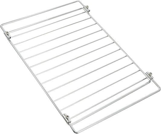 Portable Charcoal Grill Mesh BBQ Grill Grate, Stainless Steel Barbecue Rack Grill Net for Camping BBQ Grills Outdoor Barbecue Grill, Heavy Duty Wire Grilling Topper for Charcoal Grills BBQ,A-1