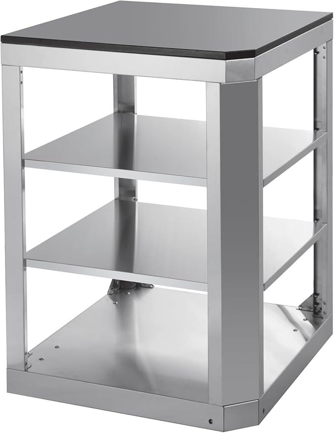 96" Modular Outdoor Kitchen Island with Side Burner, 6-Burner 95,500 BTU Propane BBQ Island, Refrigerator, Bar Counter, Integrated Sink & 3-Tier Corner Cabinet, Silver