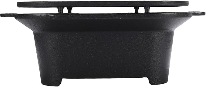 Small Hibachi Grill, Portable Charcoal Grill, Even Heat Distribution, Japanese Yakitori Camping Grill for Camping Backyard Barbecue Cooking