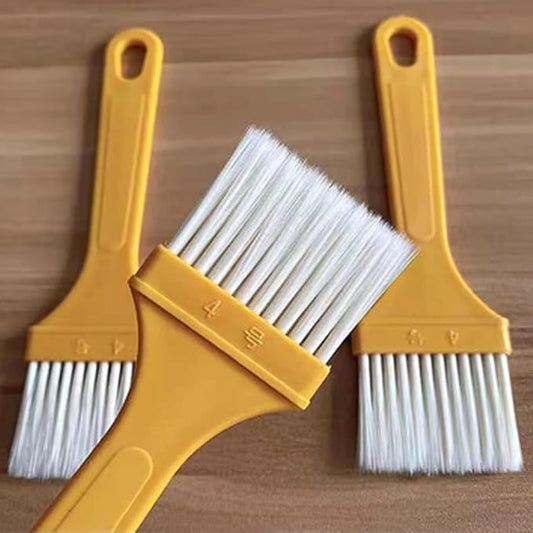 1 Pc Plastic Basting Pastry Brush Spread Oil Butter Sauce Marinades for BBQ Grill Baking Kitchen Cooking, Baste Pastries Cakes Meat Sausages Desserts, Outdoor Cooking Tools, Dishwasher Safe (B)