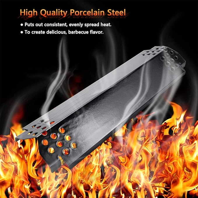 Uniflasy Grill Parts Heat Plates Shield Tent for Nexgrill 720-0830H 720-0898 720-0896B 720-0896C 720-0896E Replacement Parts for 720-0888N 720-0882S 720-0888 720-0882A 720-0896 720-0888A Grills