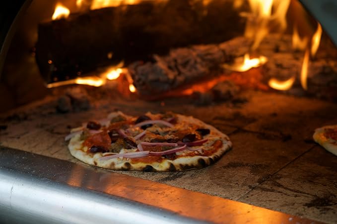 14 Lbs Pizza Oven Wood. Premium Hickory Kiln Dried 6 Inch Mini Split Logs. Approx. 70-80 Splits per Box. for use with Ooni, Gozney, Solo Stoves, Mesa XL, Grilling, Smoking and Much More.