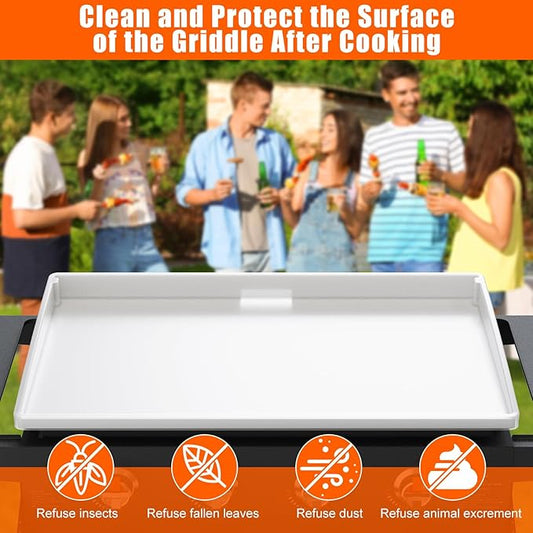 Silicone Griddle Mat Cover for Blackstone - 36 Inch True All-Encompassing Coverage Heavy Duty Food Grade Grill Buddy Mat, All Season Cooking Surface Protective Cover