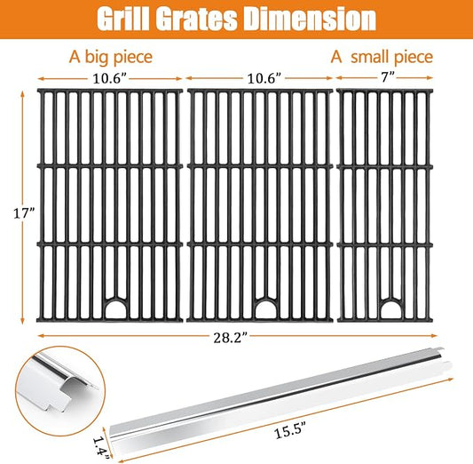 Hisencn Parts for Charbroil Performance 4 Burner Grill 463448021, 463449021, 463450022, Replacemnet for Char Broil 463451022, 463458021 and 463459021