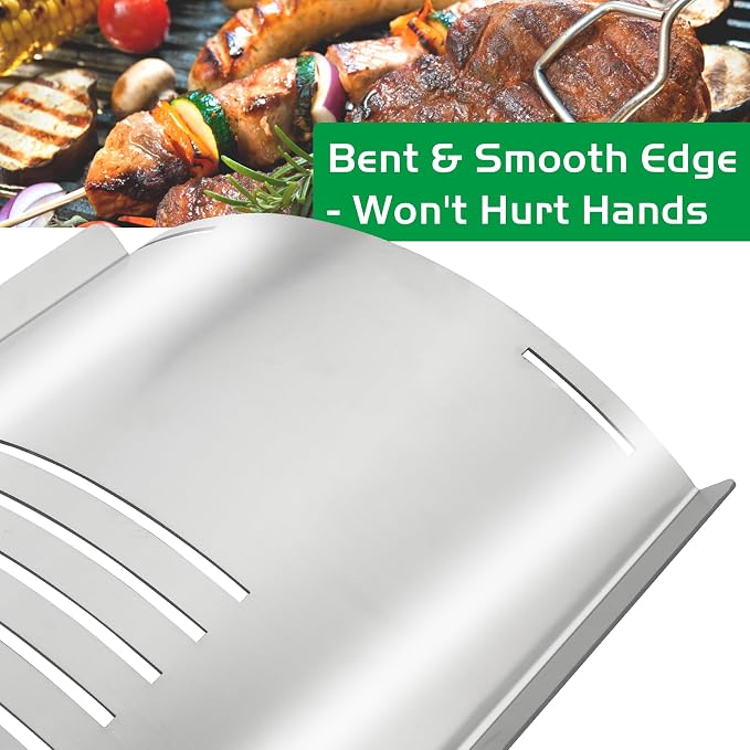 Lexington Flame Broiler Kit for Pit Boss Smoker Replacement 500 540 550 Series Pitboss Pellet Smoker Drip Tray Diffuser Heat Deflector Plate PB500NX Lexington Onyx Edition Grill Parts