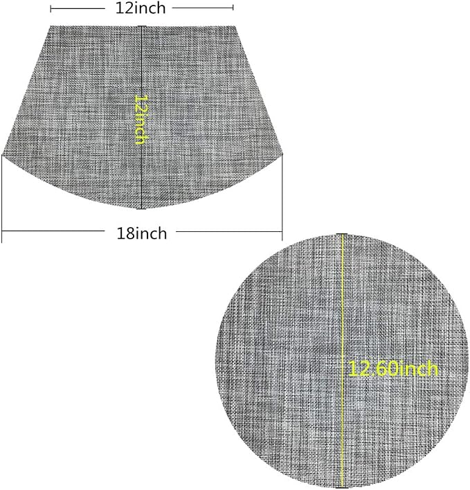 Wedge Placemats,Set of 7 Vinyl Placemats for Round Tables Woven Non-Slip Heat-Resistant Easy to Clean Wipeable Washable Dinner Table Mats(Gray)