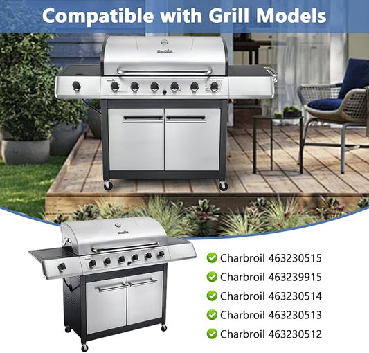 Repair Kit for Charbroil 463230515 463239915 463230514 463230512 463230513 463234513 463230511 463230510 463230710 463234512 463235513 463235214 C-69G5 463226514 463234511 Grill Parts