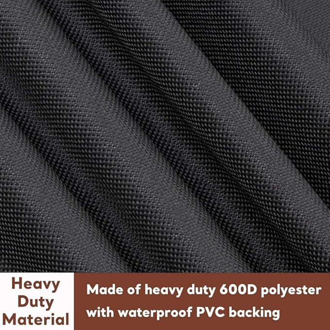 QuliMetal 65 Inches Grill Cover for Weber Genesis 2 4-Burner 400 Series, Heavy Duty Waterproof Outdoor BBQ Cover, Fade Resistant Barbecue Protector, 600D Waterproof, Compared to Weber 7131