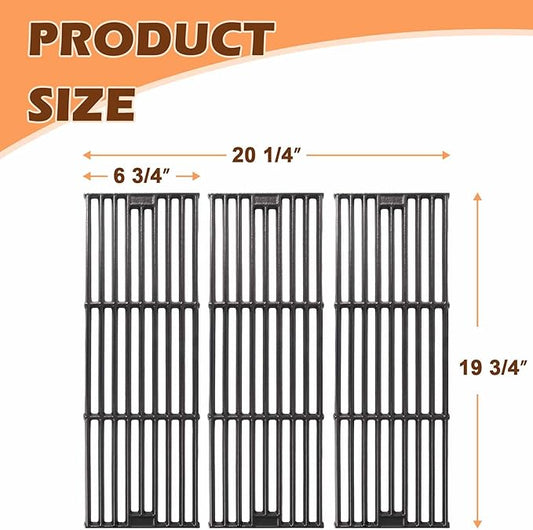 Grill Grates and Ash Pan with Hanger Kits Replacement Parts for Char Griller 1324, 1329, 2727, 2929, 1224, 2828, E1224, 200048, 1321, 2222, 2121 Charcoal Grill, Grill Parts for Charbroil 17302056