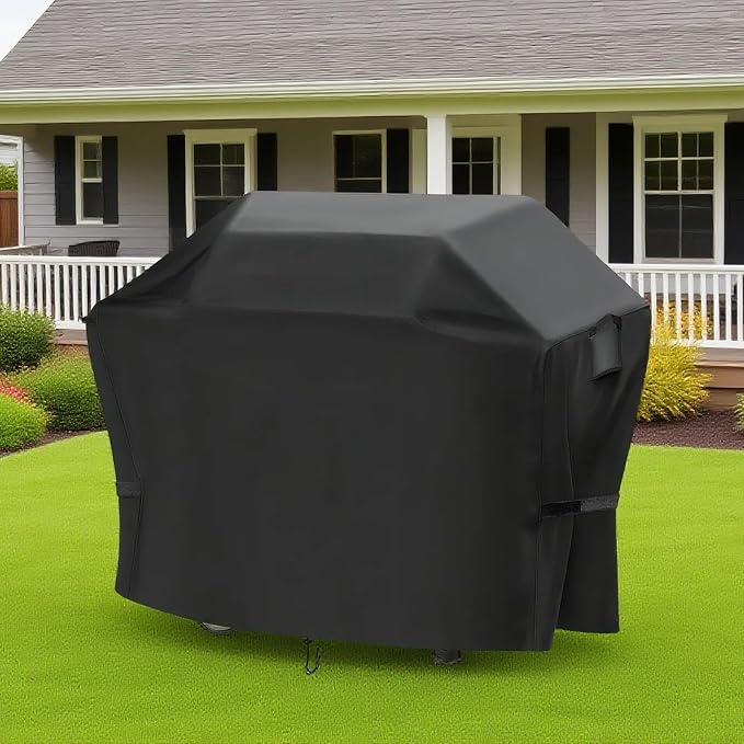 51" Grill Cover for Charbroil 463219125 Performance Griddle | Waterproof Outdoor Griddle Cover for Char Broil 4-5 Burner Gas Grill,Fade-resistant UV Resistant,51" W x 23" D x 42" H, Black