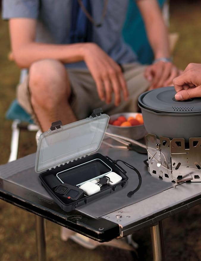 Waterproof Dry Box Waterproof Containers Waterproof Box for Kayaking Small Waterproof Storage Box Floating Dry Case for Boat Watertight Drybox