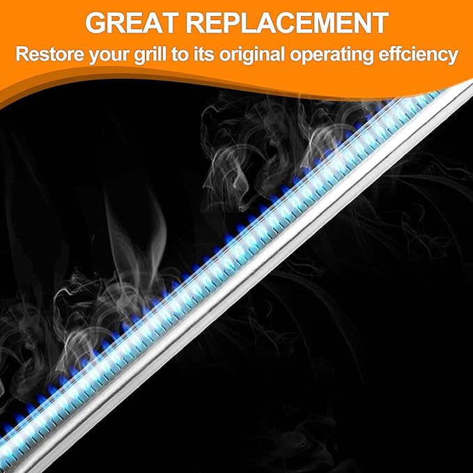 SafBbcue Grill Parts Kits for Weber Spirit 300 700 900 Genesis Silver/Gold B/C Gas Grills,7536 Flavorizer Bars&65945 Burner Tube& 7508 Igniter for Weber Spirit Genesis E310 with Side Mounted Control