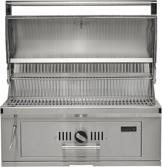 COYOTE OUTDOOR LIVING - 36" Built-In Charcoal Grill - Charcoal - Model C3CH36