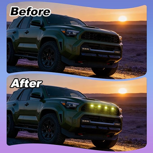 RGB Grills Grill Lights for 2025-27 Toyota 4Runner TRD Pro Trailhunter | 2026 TRD Pro Trailhunter Grille Grills light accessories