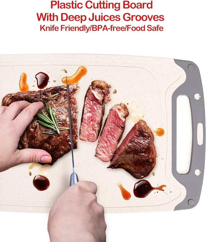 Grill Prep Trays Set Of 5,BBQ Tray,Grilling Prep And Serve Trays,Stainless Steel Food Prep Tray,Grill Carry System,Marinade Container with Lid and Cutting Board,BBQ Grill Accessories,Grilling Gifts