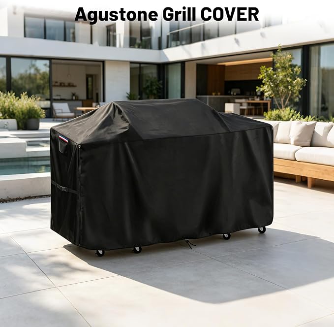 91 Inch Island Grill Cover, Heavy Duty Waterproof Covers for Outdoor Kitchen Island, Outdoor Large BBQ Grill Cover, 91" L x 28" W x 46" H
