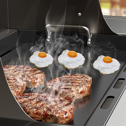 Full Size Griddle Inserts for Weber Spirit 200 Series Gas Grill, Flat Top Griddle for Weber GS4 Spirit I & II E210 S210 E220 S220 Series Gas Grill, Griddle Replace for 7637