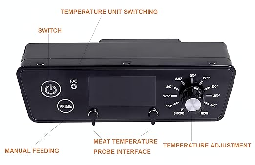 Pit Boss Control Board, Digital Thermostat Control Board Kit Replacement for Pit BOSS 7 Series Vertical Pellet Smokers