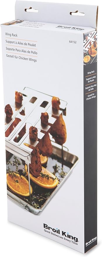 Broil King 64152 Stainless Steel Wing Rack