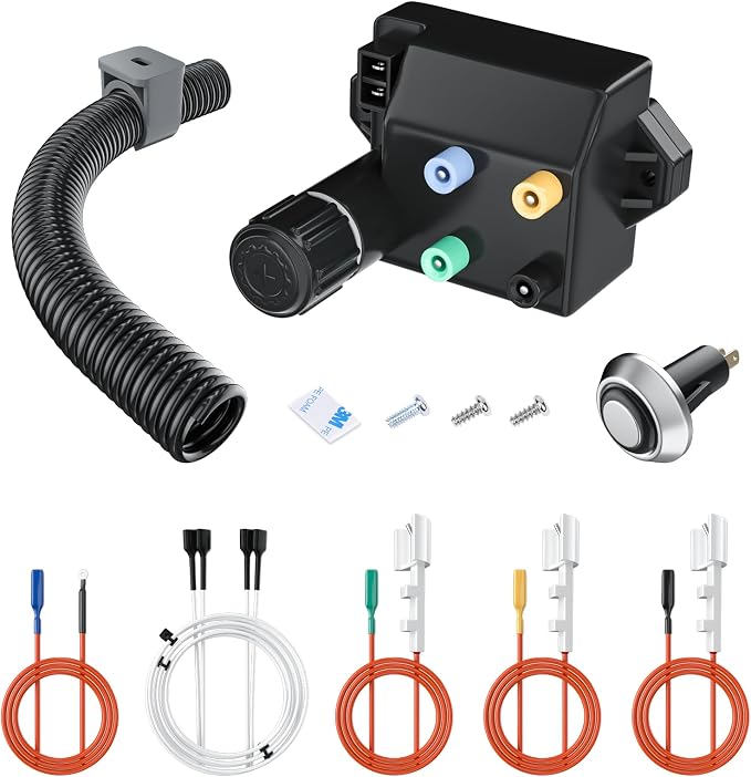 GRISUN 66354 4-Outlet Igniter Kit for Weber Genesis II 310 Grills | 4-Outlet Electronic Ignition; Fits 2017 and Newer Genesis II E310, S310, SE310, E315, S315 and CE310 Gas Grills